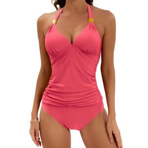 B2prity Halter Tankini Swimsuit